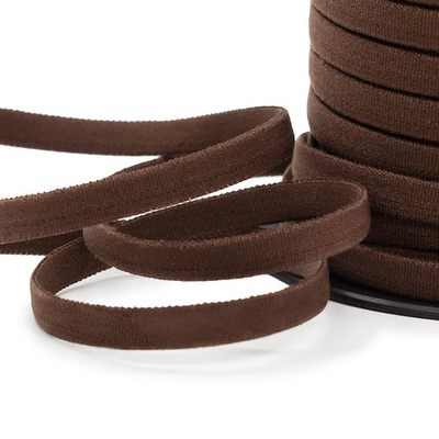 Резинка бельевая (бретелечная) 7.0 мм / 50 метров, 5332 т.коричневый, 46-07043/07