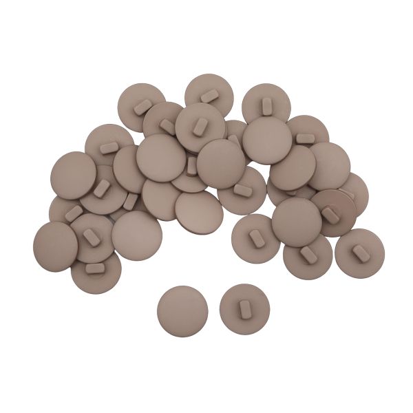 Пуговицы на ножке 32L (20мм) (Beige (бежевый)), 36 шт