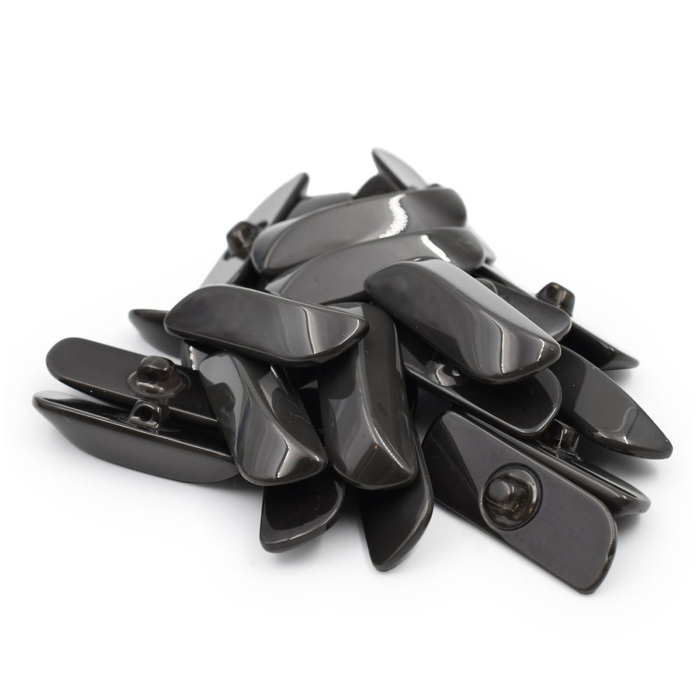 Пуговицы (3.01-582-44) (т.серый), 20 шт, Б23