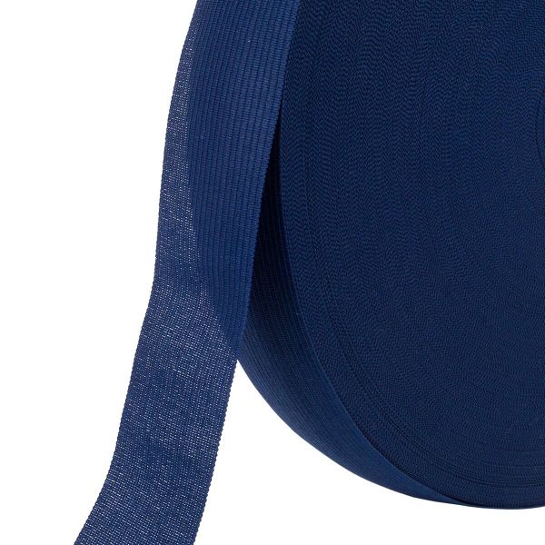 Тесьма (лента) окантовочная 33 мм / 100 метров, 4 г/м, (Мн), 032 синий, С671