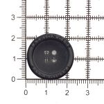 Пуговицы 4 прокола 36L (blk-200 (черный)), 72 шт, S090105
