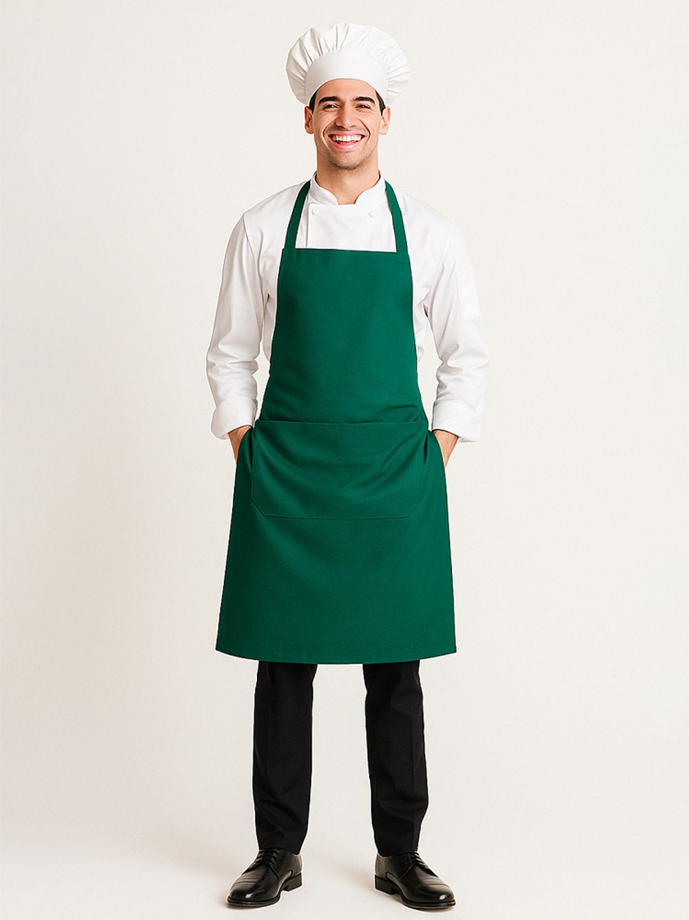 Габардин 150 г/м², 150 см / 50 метров, TBY.150153, цв.S153 т.зеленый