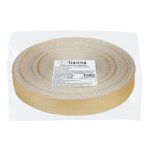 Тесьма (лента) киперная п/э с люрексом 30 мм / 50 метров, бежевый-серебристый/beige-silver, Gamma TPTL-30