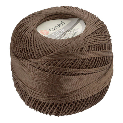 Пряжа YarnArt (ЯрнАрт) Tulip / уп.6 мот. по 50 г, 250м, 403 коричневый