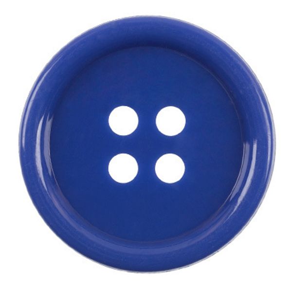Пуговицы 4 прокола костюмные 15 мм, 24 шт, D220 т.синий, Gamma GEC 0009