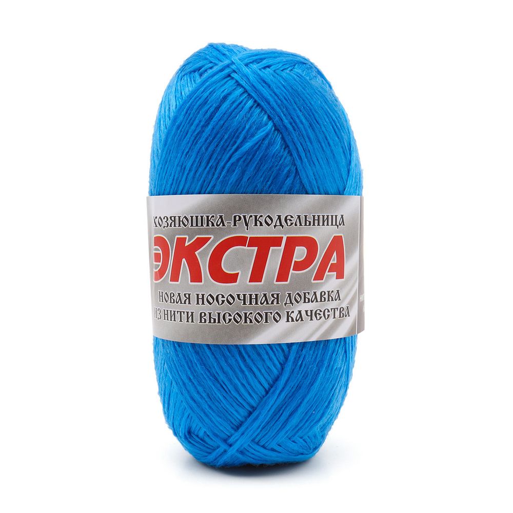 Пряжа Экстра / уп.5 мот. по 50 г, 245 м, синий /TOS/