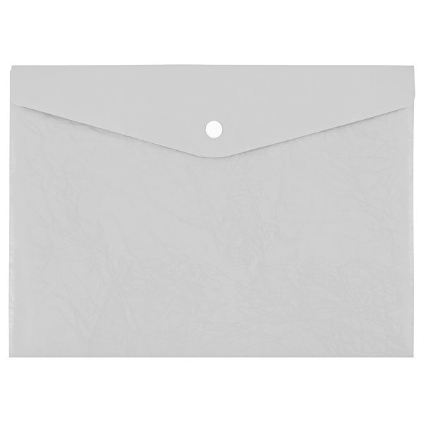 Папка-конверт с кнопкой A4 180 мкм волокно, 20 шт, прозрачный new ЕС21114000, Expert Complete