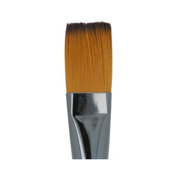 Кисть синтетика №24 плоская, 5 шт, короткая ручка, Vista-Artista 50232-24