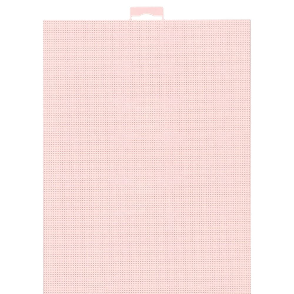 Канва пластиковая 21х28 см, розовая, К-055