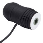 Резинка бельевая (бретелечная) 9.0 мм / 65.8 метров, черный