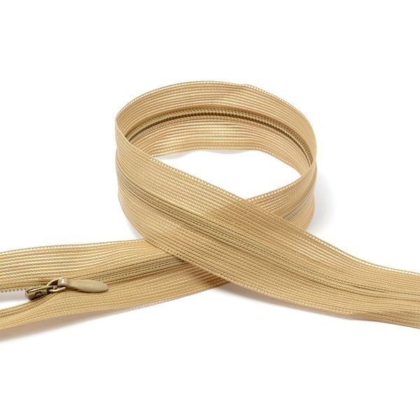 Молния потайная (скрытая) Т3 (3 мм) 1 зам., н/раз., 60 см, цв.F292 уп.50 шт