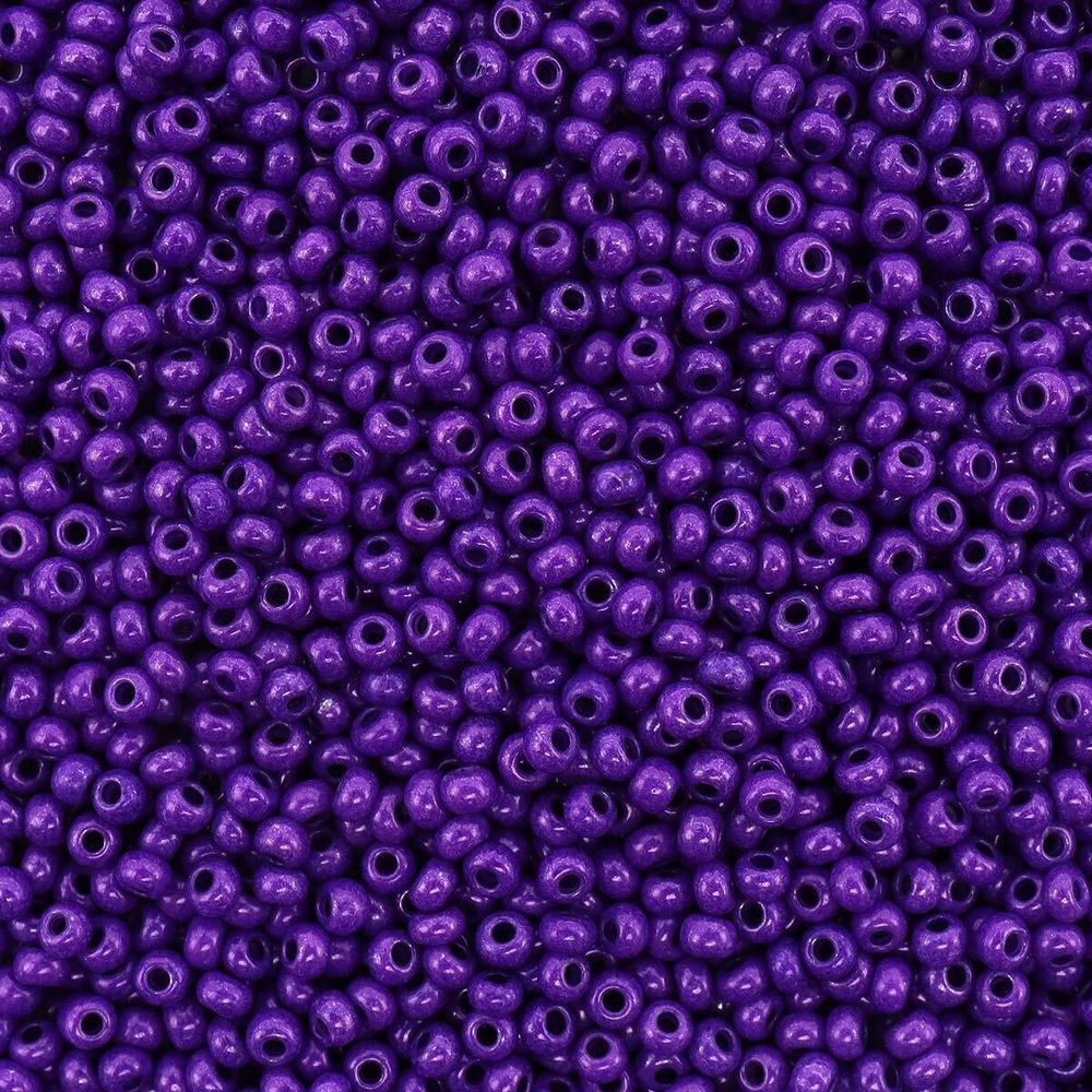 Бисер Preciosa цветной мелованный 10/0 (2.3 мм), круг.отв, 50 г, (16A28)