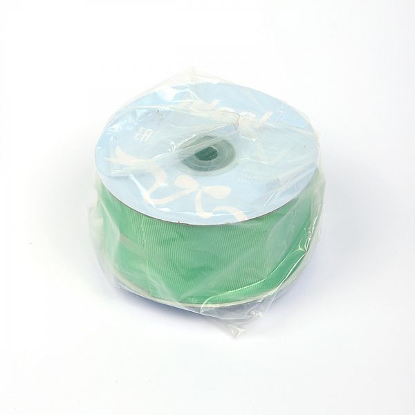 Лента репсовая (в рубчик) 50.0 мм, 530 (114) пастел.мятный, уп. 27,4м