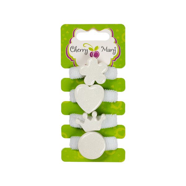 Набор резинок для волос R4081, 20 шт, №02 ассорти, Cherry Mary R4081