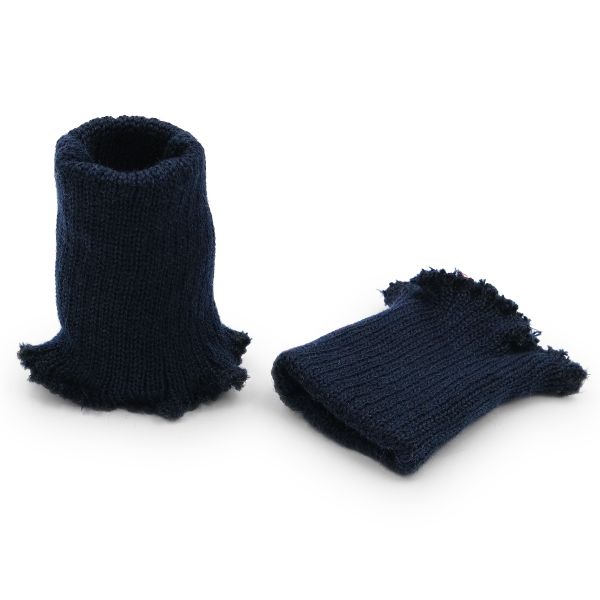 Манжеты трикотажные 7.0х9.5 см, 1 пара, плотные без шва, 078 синий
