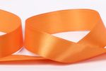 Лента атласная 1-сторонняя 25.0 мм / 33±2 метра, 137 оранжевый, Gamma