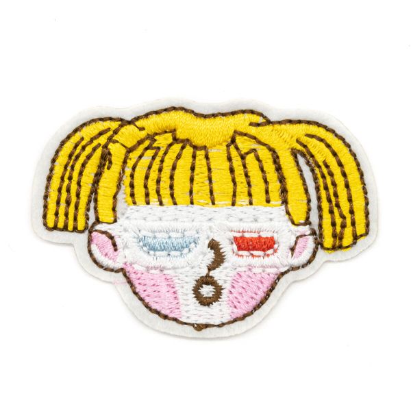 Термоаппликация Девочка в 3D очках, 3,6х6,3см, Hobby&Pro