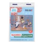 Набор для вышивания нитками Panna CMF-D-7543, В веселой компании, 32х23 см
