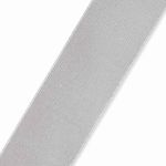 Лента атласная 2-сторонняя 38.0 мм, 25 м, Prym, 06 серебро /TOS/