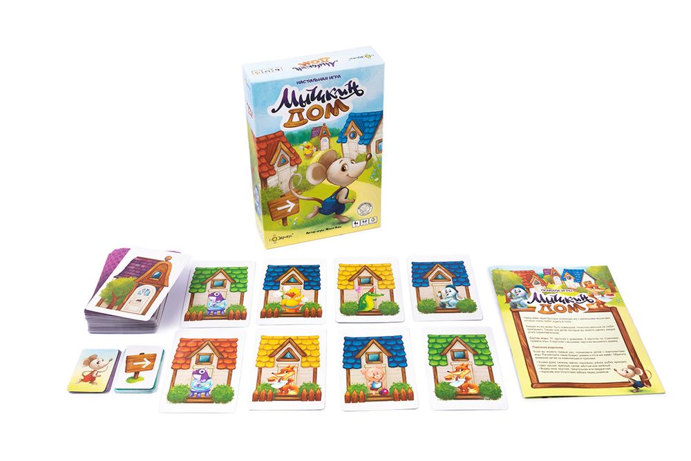 Игра настольная Мышкин дом, Эврикус BG-11099