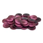 Пуговицы 4 прокола 36L (бордовый), 36 шт