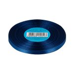 Лента атласная 1-сторонняя 6.0 мм / 33±2 метра, 038 т.синий, Gamma