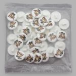 Пуговицы детские Птичка (QN113-W1) (желтый), 36 шт, Magic Buttons