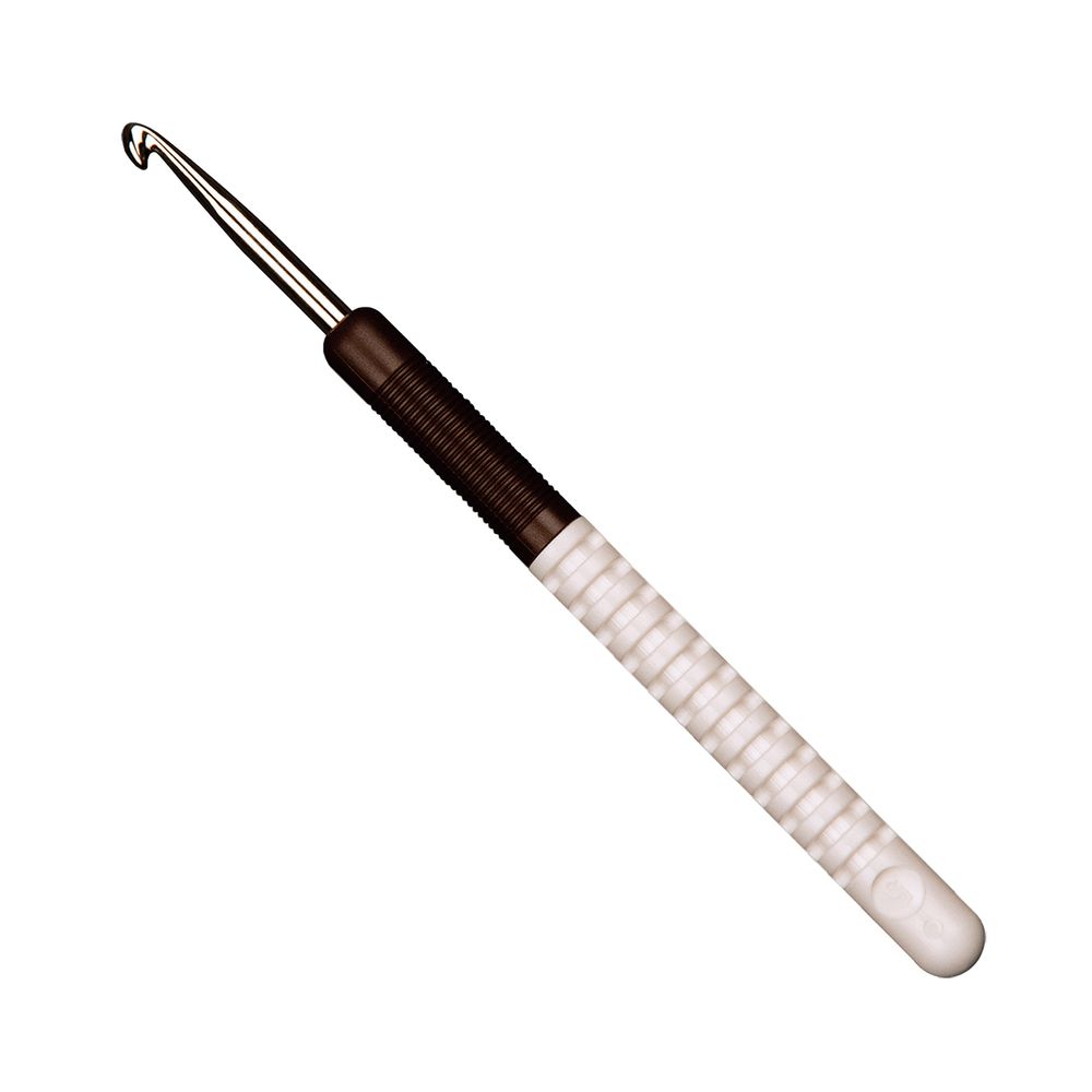 Крючок для вязания Addi ⌀5.0, 15 см, пластиковая ручка