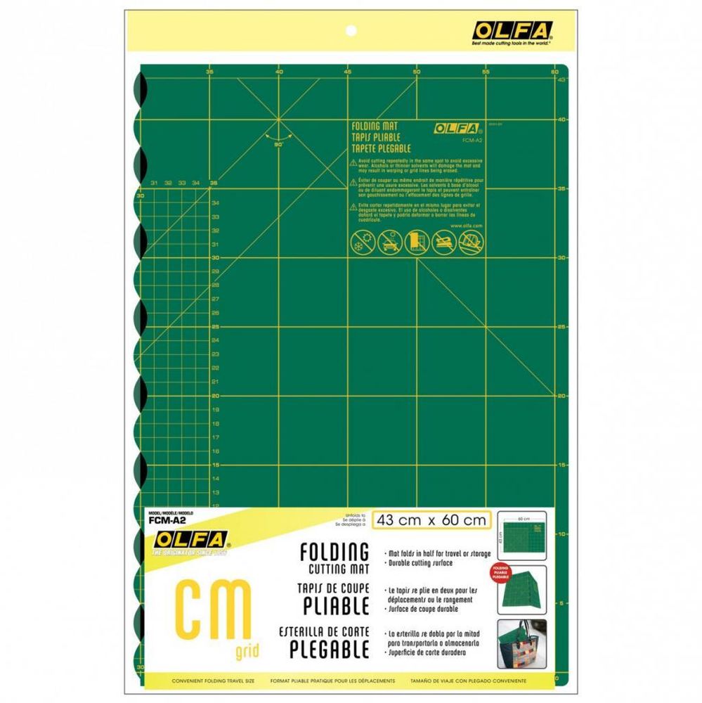 Коврик защитный складной А2, FCM-A2, Olfa, 1 шт