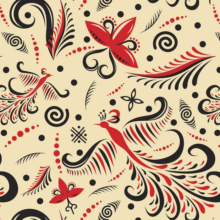 Мезенские узоры