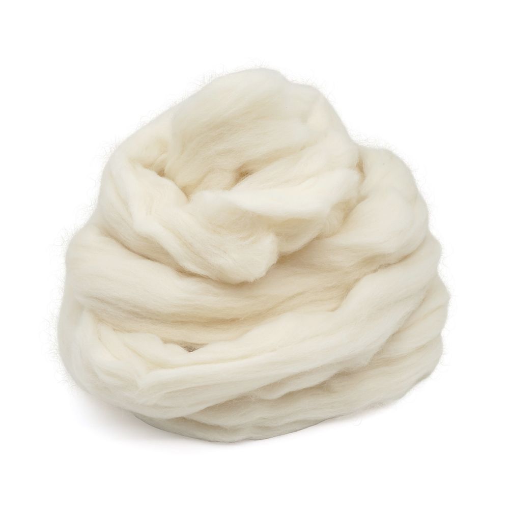 Шерсть для валяния Троицкая тонкая 1х100 г (до 23 мкр), 166 суровый