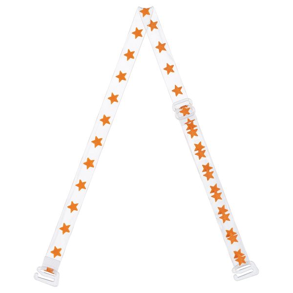 Бретели для бюстгальтера 10 мм, 10 пар, /РП/, оранжевый, Gamma BR-1019