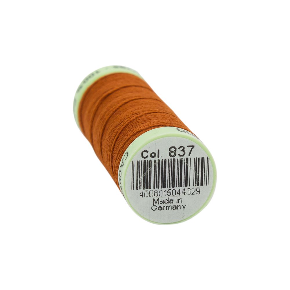 Нитки отделочные Gutermann Top Stitch, 30м, 837 терракот, 5 катушек