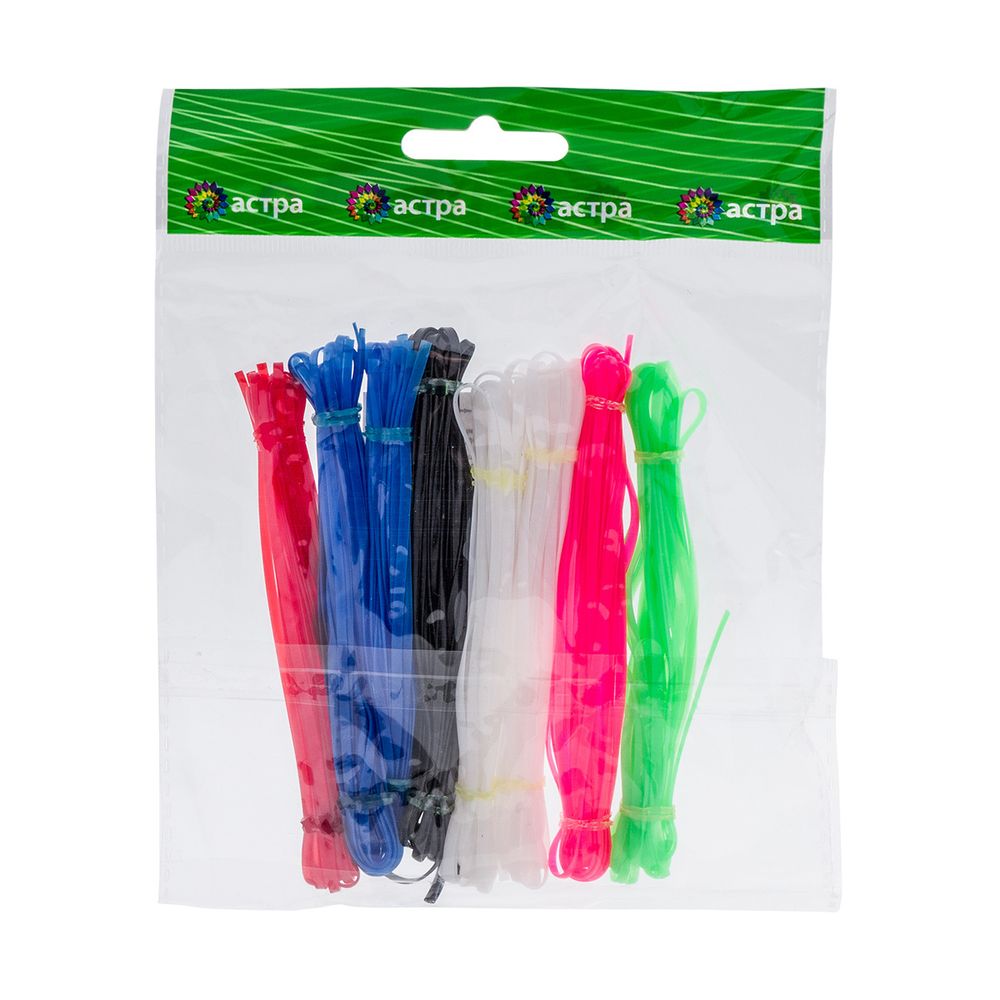 Шнуры для плетения цветные, 80 см, упак./8 шт., Astra&Craft (цветные)