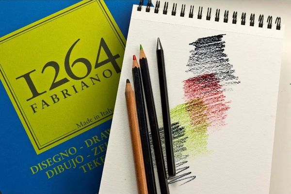 Альбом для эскизов 180 г/м², 14.8х21 см, на спирали, 1264 DRAWING Fabriano 19100645