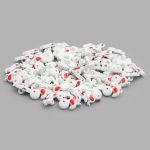 Пуговицы детские Цыпленок 28/1 (032 белый) QN155-W2, 72 шт