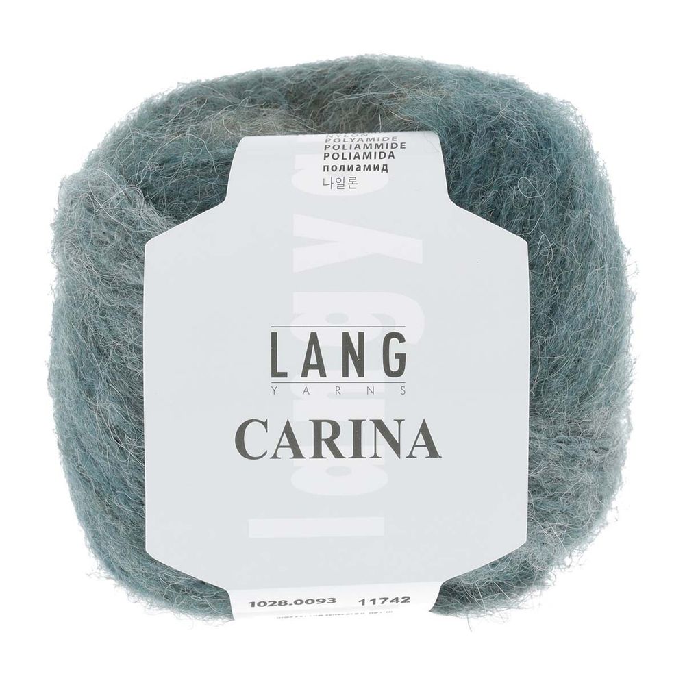 Пряжа Lang Yarns (Ланг Ярнс) Carina / уп.10 мот. по 50 г, 150 м, col. 0717 /TOS/
