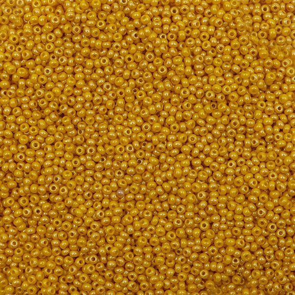 Бисер Preciosa окрашенный с жемчужным покрытием 10/0 (2.3 мм), круг.отв., 50 г, (83111)