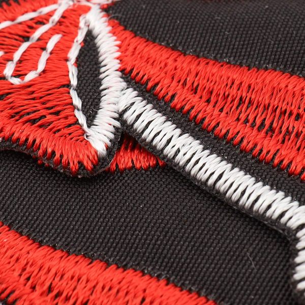 Термоаппликация Кот с бантом, 40х130мм 10 шт (черный), 13396