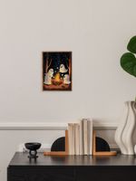 Набор для вышивания нитками Klart 8-581, Призрачный поход, 15х20 см