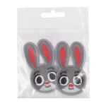 Термоаппликация Зайчик, 72х40 мм, LA439