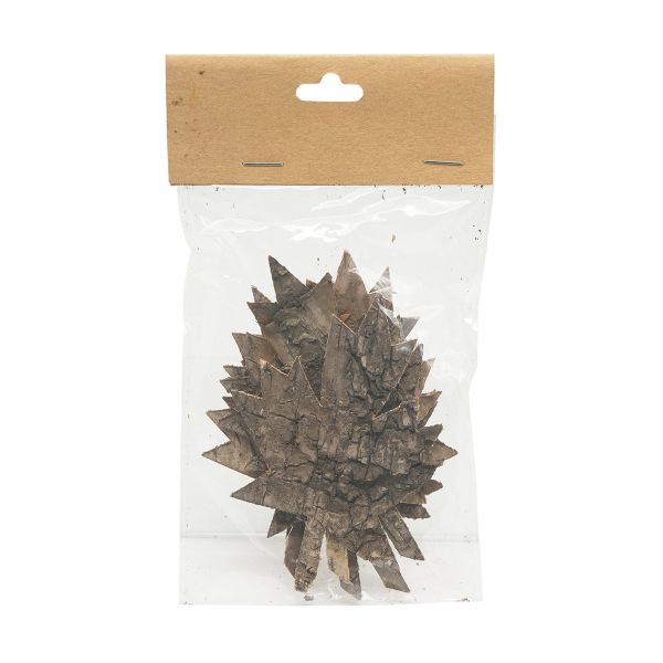 Декоративные элементы из коры дерева 