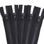 Молния трактор Arta Т6 (6 мм) 2 зам., разъем., 75 см, цв. 102 т.серый, уп.5 шт