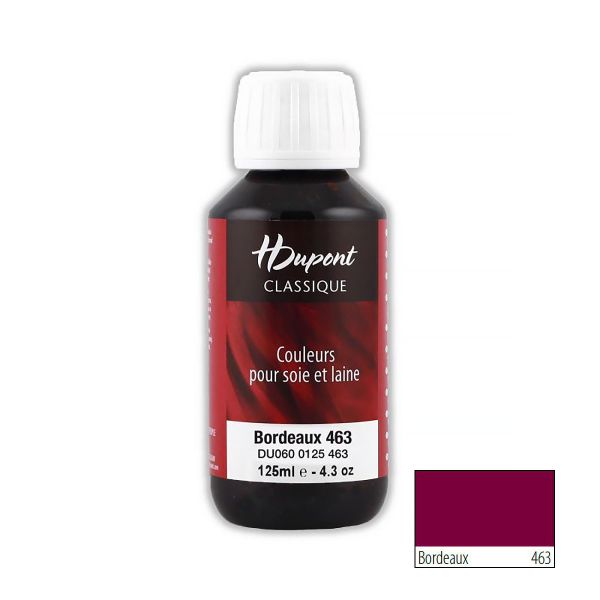 Краска для шелка H Dupont Classic, 125мл, 463 винный