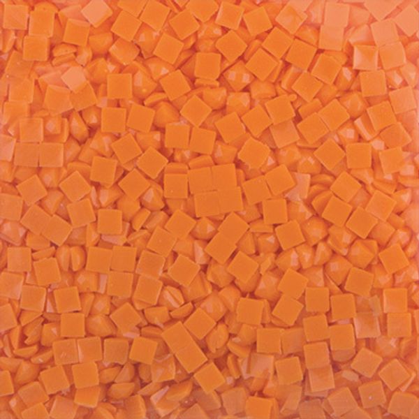 Стразы неклеевые акрил 2.3х2.3 мм, 100 г (10х10 г), /РП/, №0109 морковный, Zlatka ZMS