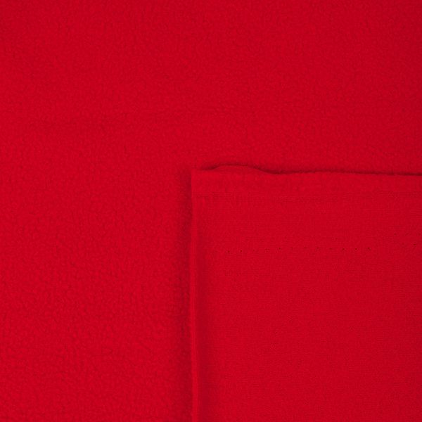 Флис 2-сторонний 190 г/м², 150 см / 2 метра, TBY-0059-S171 цв.S171 красный