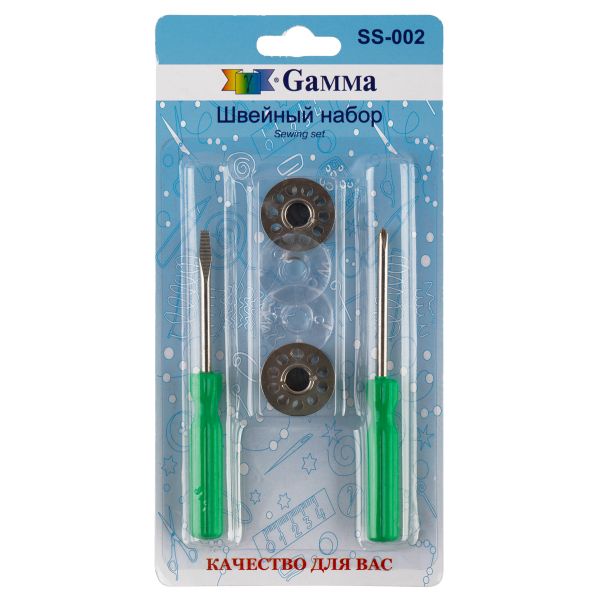 Швейные инструменты в блистере, Gamma SS-002