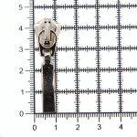 Слайдер (замок) для молнии трактор Arta Т6 (6 мм), никель -F, уп.10 шт, S090320, 10 шт