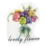 Термотрансфер 20х16 см, M-316 букет, 1 шт, Gamma M №03