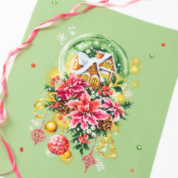Набор для вышивания нитками Чудесная игла, Волшебное Рождество, 18х28 см